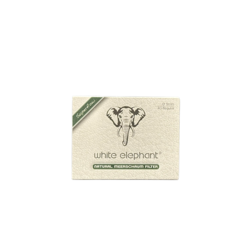 Filtres White Elephant 9mm natural meerschaum