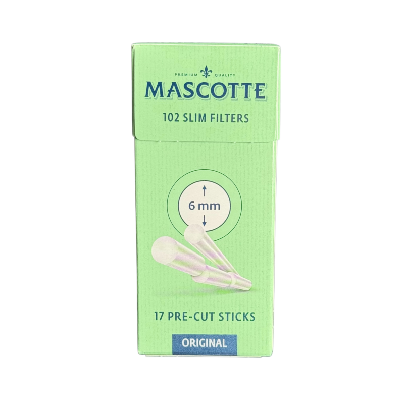 Mascotte Original Slim Filters Pre-cut sticks