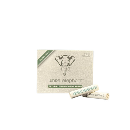 Filtres White Elephant 9mm natural meerschaum