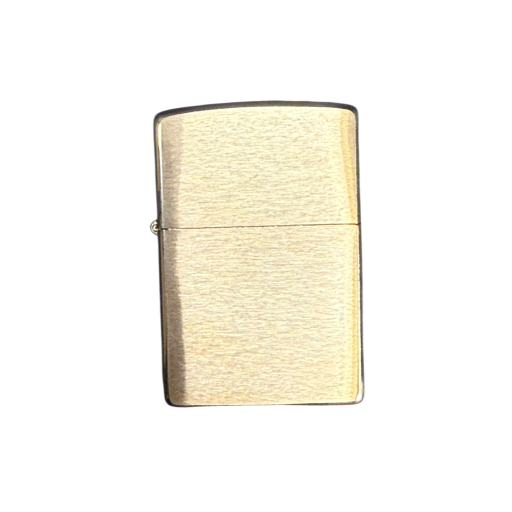 Zippo brass brushed
