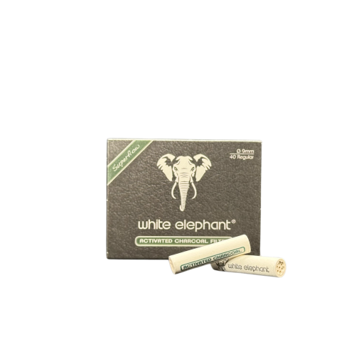 Filtres White Elephant 9 mm activated charcoal