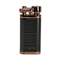 Xikar Pipeline Black & Rose Gold